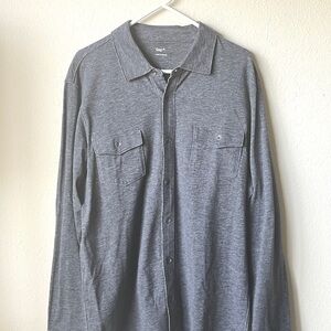 Men’s Gap Gray Button-Up Shirt